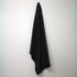 Plain Black Tea Towel by Good Linen Co