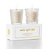 Mini Twin Candle Gift Set in White Peony, White Tea & Ginger by Downlights