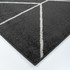 Kingston Black Floor Rug by Ollo