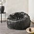 Ebony Plume Faux Fur Plush Pod by Heirloom