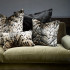 African Leopard Faux Fur Cushion by Heirloom