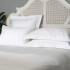 500 Thread Count Organic Cotton Percale Hemstitch Sheet Separates by Baksana