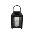Lantern with LED Candle 13cm by Le Forge