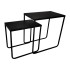 Dallas Rectangle Side Table Nest by Le Forge