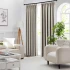 Weylands Blockout Pencil Pleat Curtain by Filigree - Linen