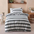 Sydney Duvet Cover Set by Nu Edition - Carbon
