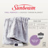 Feel Perfect Faux Fur Heated Blanket by Sunbeam (TRF4300)