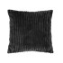 Channel Square Cushion by Bambury - Charcoal