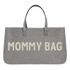 Canvas Tote Grey  - Mommy Bag by Santa Barbara Design Studio