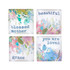 Magnet Set 4pc - Loved/Grace by Heartfelt