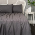 Flannel Sheet Set by Baksana - Charcoal