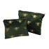 Velvet Bee Toilet Bag set/2 - Green/Gold by Le Forge