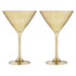 Gold - Martini Glass