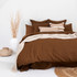 French Linen Duvet Cover Hazel