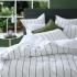 Cape Stripe Leaf Duvet Cover