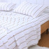 Cape Stripe Ochre Duvet Cover Closeup