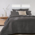 Flinders Coverlet Set Charcoal