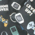 Game Over Multi Duvet Cover Set Closeup