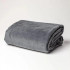 Dreamticket Coral Fleece Blanket - Pewter
