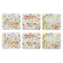 Garden Hens 6pk Coaster by Ashdene
