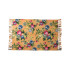 Rose Tangerine Chenille Bath Mat