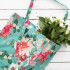 Fleur Tote Bag Turquoise