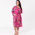 Paradise Hot Pink Kimono Robe
