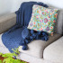 Bijou True Blue Throw