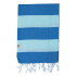 Santorini Towel Royal Blue Mint