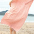 St Tropez Towel Coral