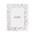 Matte White Petal Photo Frame 5 x 7″ by Linens and More