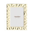 Modern Geometric Pearl Photo Frame 5 x 7" by Linens and More