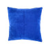 Chevron striped Indigo Cushion Cover Back