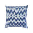 Chevron striped Indigo Cushion Cover
