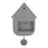Modern Cuckoo Clock Mouse Grey by Karlsson