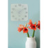 Vintage Square Wall Clock White by Karlsson