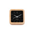 Neat Square Alarm Clock Black by Karlsson