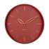 Petals Wall Clock Red Ochre by Karlsson