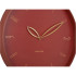 Petals Wall Clock Red Ochre by Karlsson