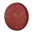 Petals Wall Clock Red Ochre by Karlsson