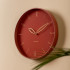 Petals Wall Clock Red Ochre by Karlsson