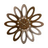 Fiore Clock Dark Wood by Karlsson