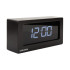 Boxed LED Alarm/Table Clock (USB) Black by Karlsson