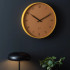 Stark Wall Clock Honey Yellow by Karlsson
