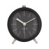 Button Alarm Clock Black by Karlsson
