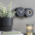 Duo Cuckoo Clock Matte Black by Karlsson