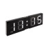 LED Look Flip Clock Black by Karlsson