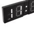 LED Look Flip Clock Black by Karlsson