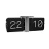 Flip Clock No Case Black/Silver by Karlsson