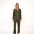 Greenstone Bamboo Viscose Women's PJs Long Sleeve & Pant Sleep Set By Calma Sleeps